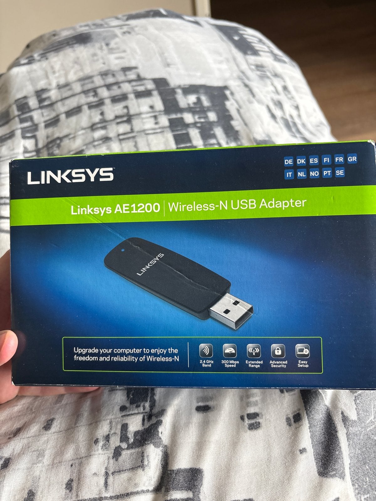 Linksys AE1200 Wireless-N USB Adapter, Computers en Software, Ophalen of Verzenden, Nieuw