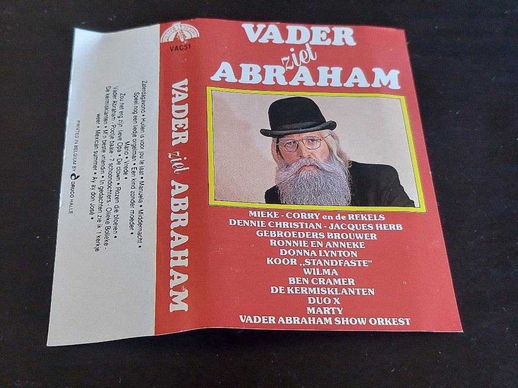VADER ABRAHAM - VADER ZIET ABRAHAM 2 (MC), 1 bandje, Ophalen of Verzenden, Zo goed als nieuw, Origineel
