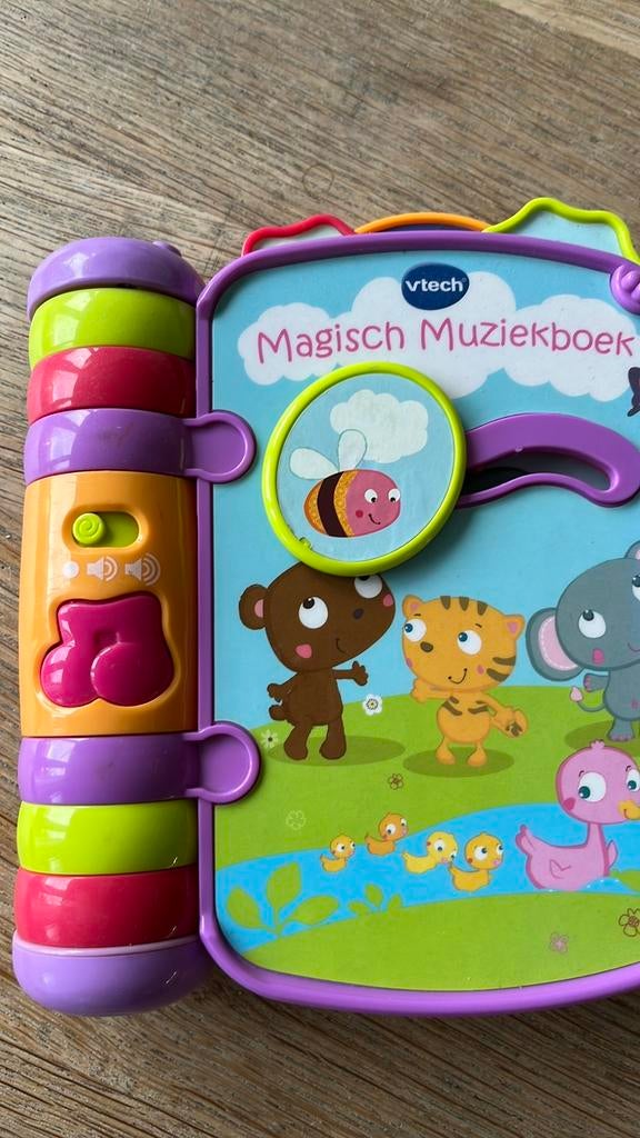 Vtech muziekboek, Kinderen en Baby's, Speelgoed | Vtech, Ophalen of Verzenden, Zo goed als nieuw, 6 maanden tot 2 jaar