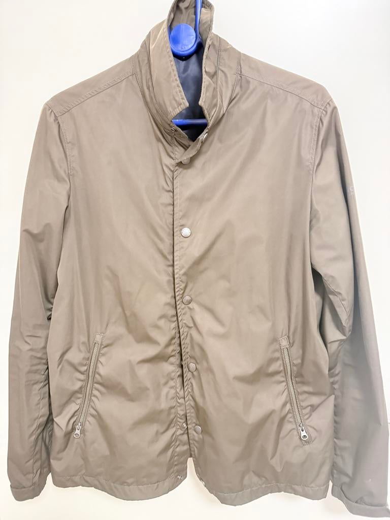 Woolrich zomer jas, Kleding | Heren, Jassen | Zomer, Gedragen, Overige maten, Beige, Ophalen of Verzenden