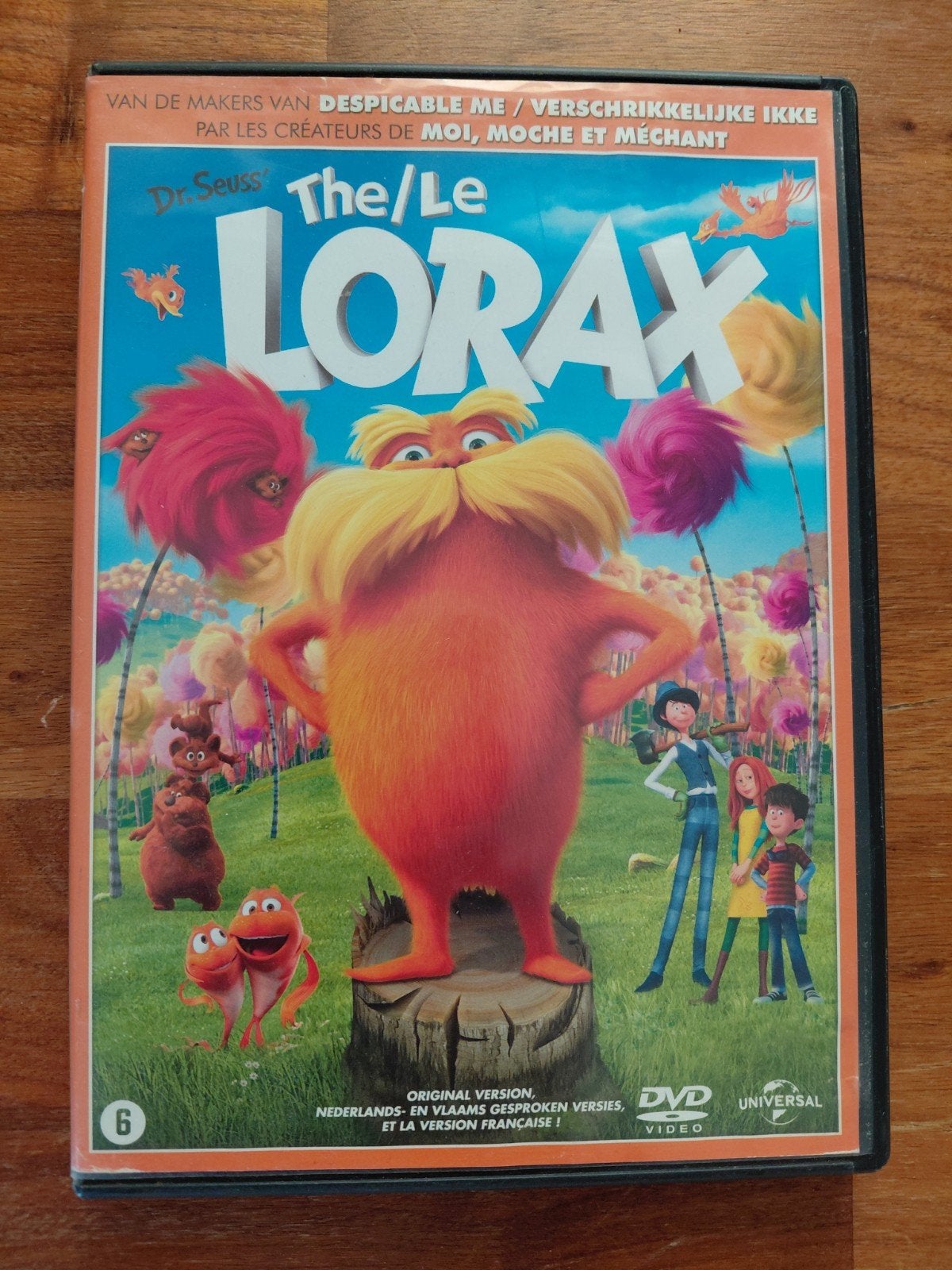 De Lorax (DVD) - Familie animatiefilm, Ophalen, Bonusmateriaal, Gebruikt, Animatie
