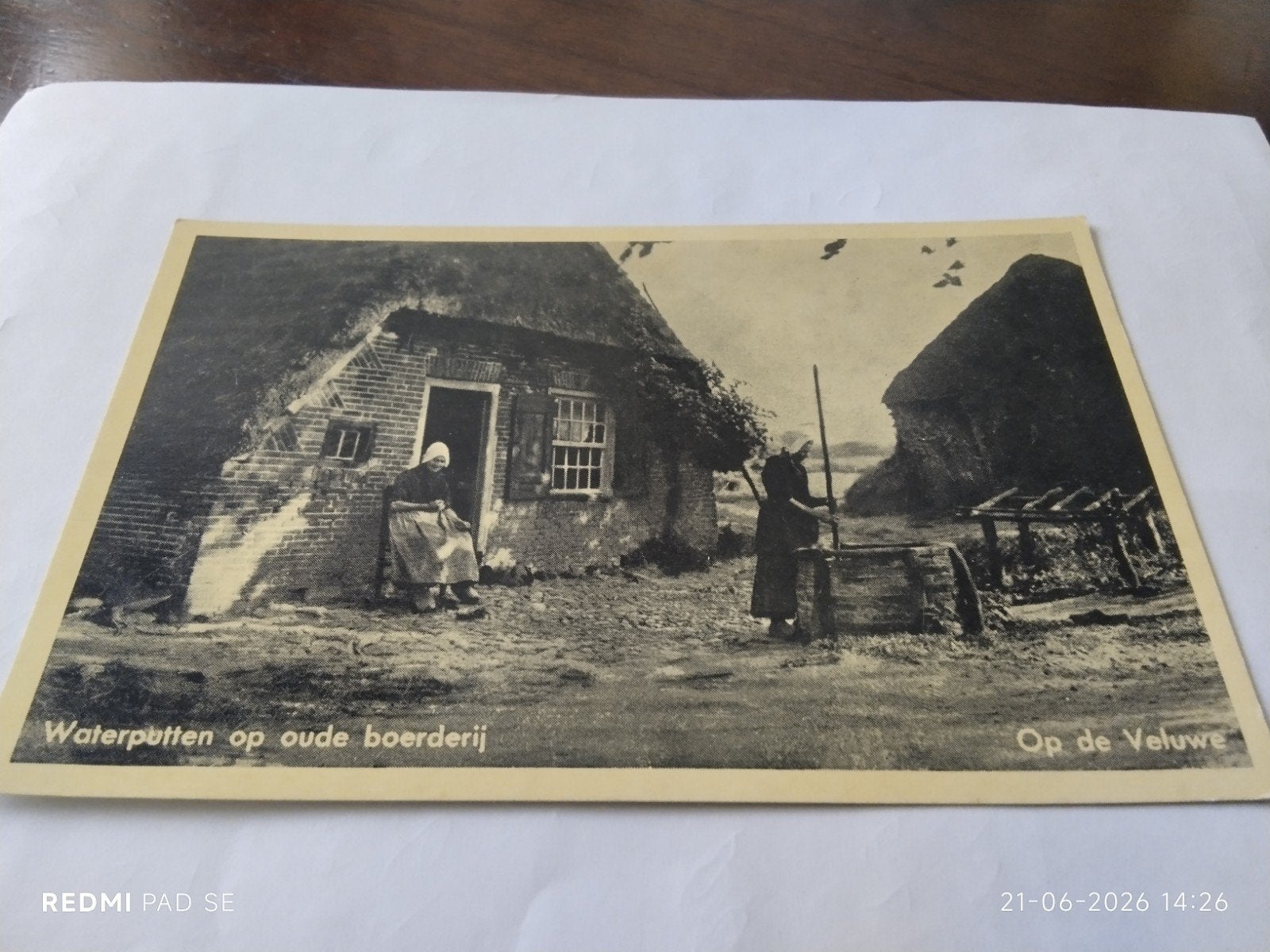 Oude Ansichtkaart: Waterputten op de Veluwe, Ophalen of Verzenden, Voor 1920, Ongelopen, Gelderland
