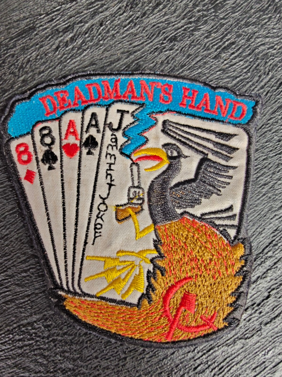 Patch USSR dead mans hand.. koude oorlog, Ophalen of Verzenden, Landmacht