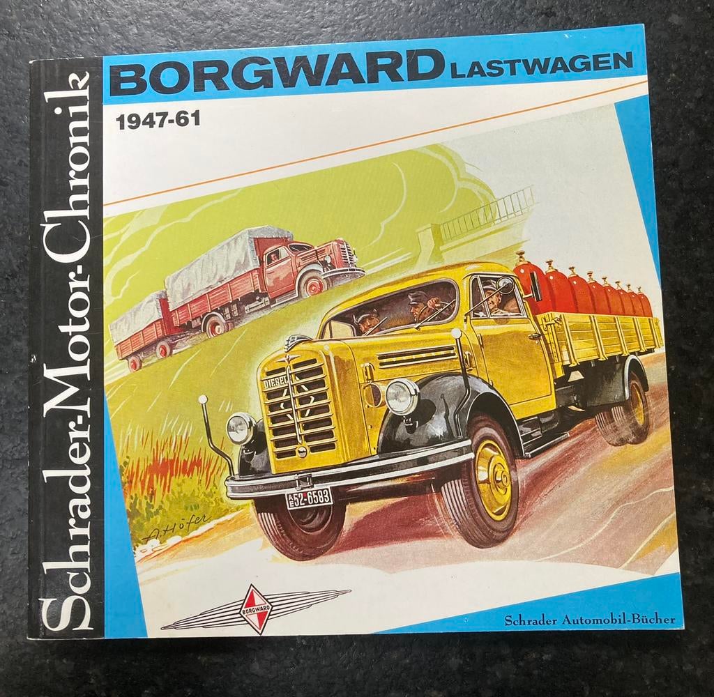 Borgward 1947 tot 1961 vrachtwagen, Boeken, Auto's | Boeken, Ophalen of Verzenden, Gelezen, Overige merken