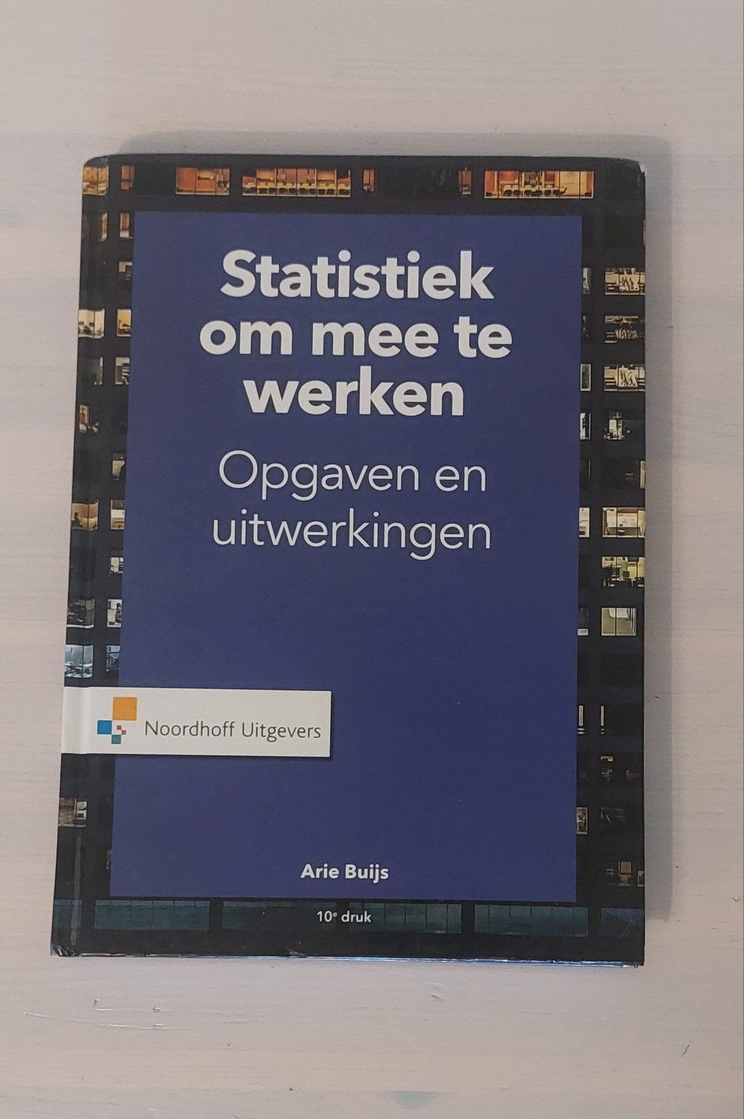Statistiek om mee te werken opgaven en uitwerkingen, Boeken, Wetenschap, Gelezen, Overige wetenschappen, Ophalen of Verzenden