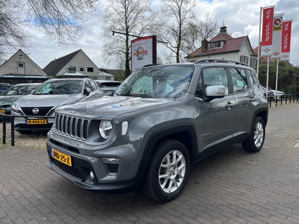 Jeep RENEGADE 4XE 240 PLUG-IN HYBRID 4WD ELECTRIC LIMITED /, Auto's, Jeep, Automaat, Gebruikt, Euro 6, 4 cilinders