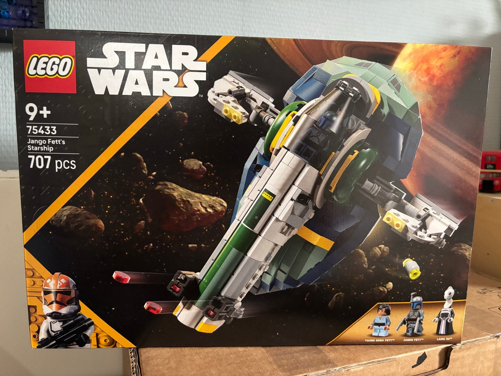 LEGO Star Wars 75433 Jango Fett's Starship, Star Wars, Lego, Nieuw, Ophalen of Verzenden