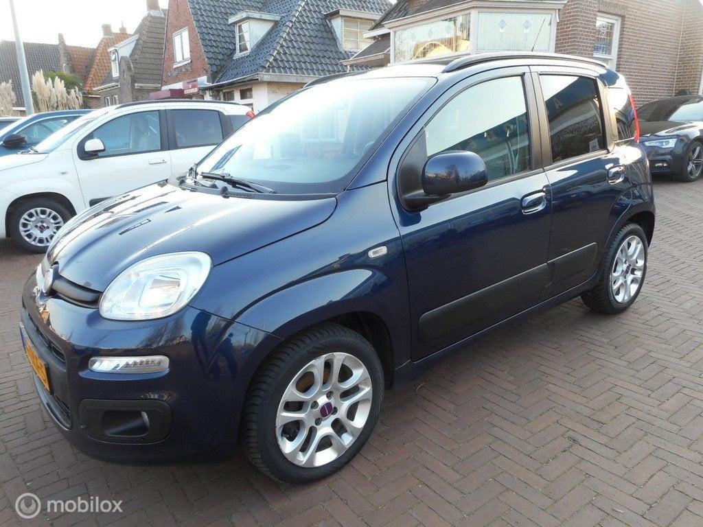 Fiat Panda TwinAir Turbo 85 Lounge 15"LM-VELGEN+FLEX PACK+ME, Auto's, Fiat, Euro 5, 86 pk, Panda, Origineel Nederlands