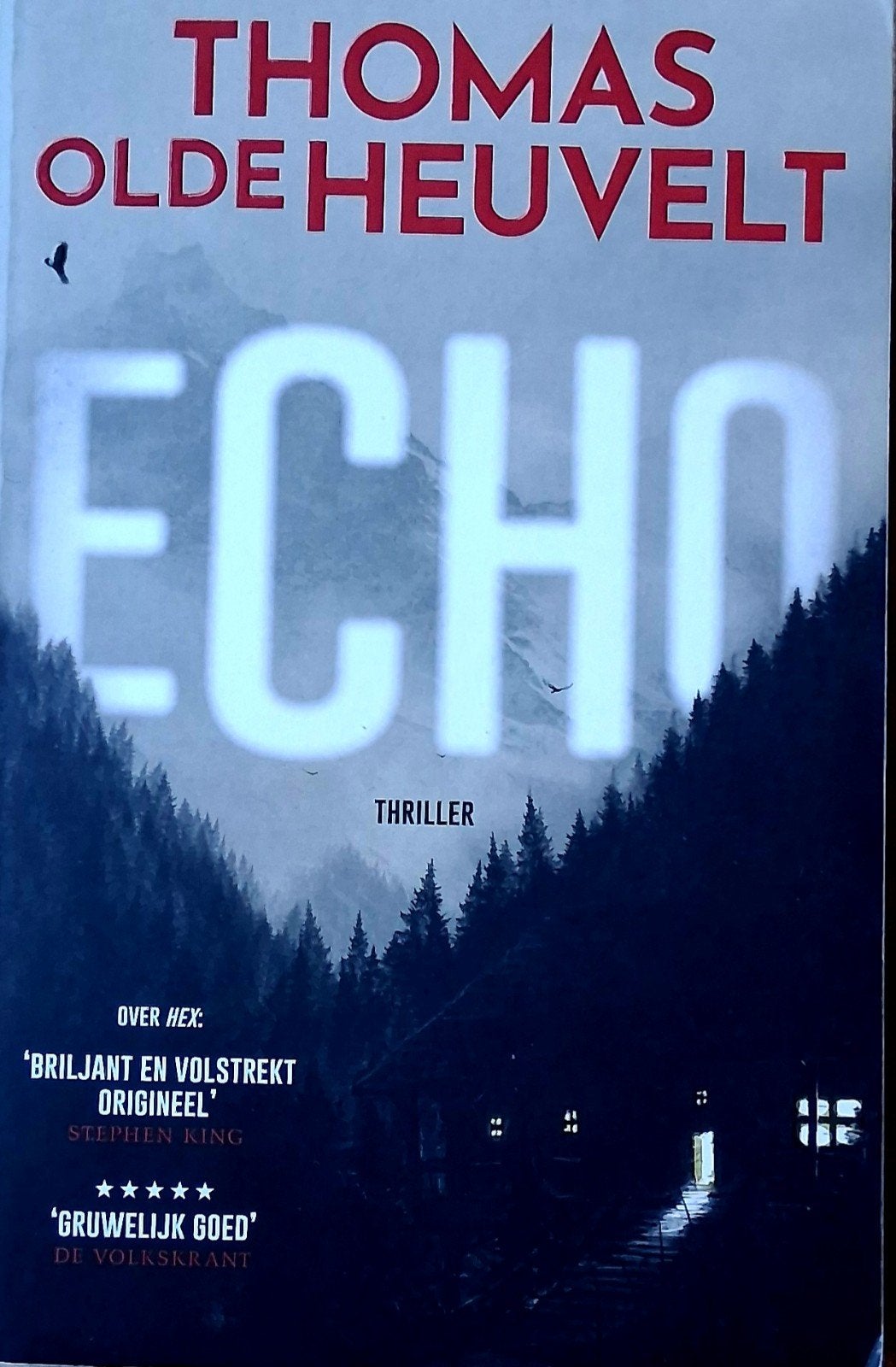 Echo - Thomas Olde Heuvelt (Thriller), Boeken, Ophalen of Verzenden, Zo goed als nieuw, Thomas Olde Heuvelt