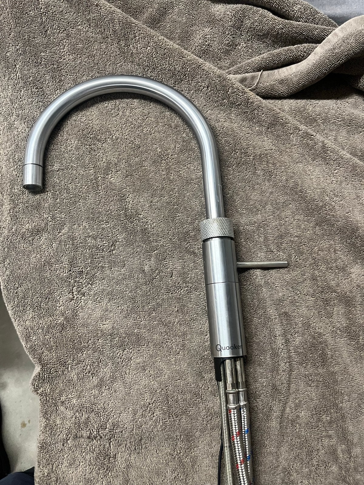 Quooker Fusion Round RVS 7 liter Combi+ boiler, Zilver, Ophalen of Verzenden, Metaal, Overige merken