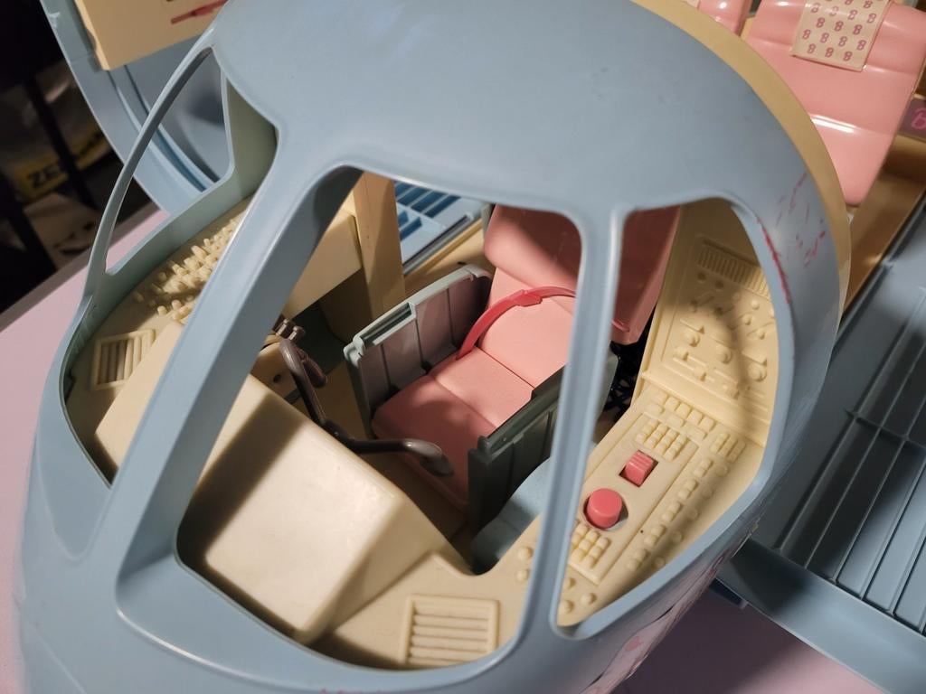 Barbie vliegtuig, O, O, O, Ophalen of Verzenden