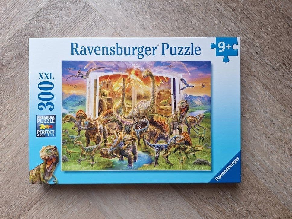 Ravensburger Puzzel Encyclopedie oertijd 300 XXL, Ophalen, Meer dan 50 stukjes, Gebruikt, 6 jaar of ouder