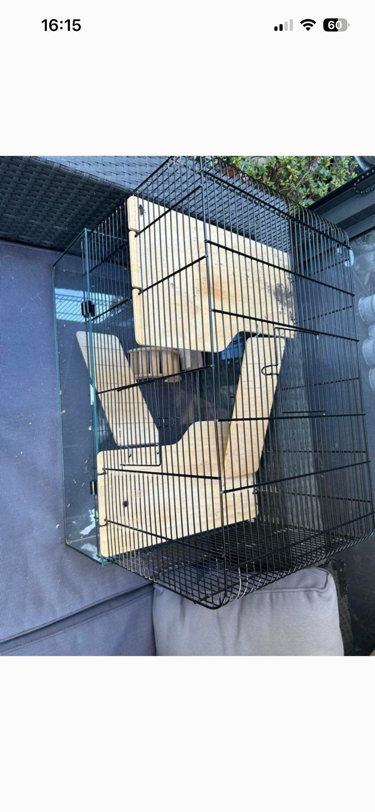Mooie hamsterkooi, Kooi, Minder dan 75 cm, Zo goed als nieuw, Ophalen