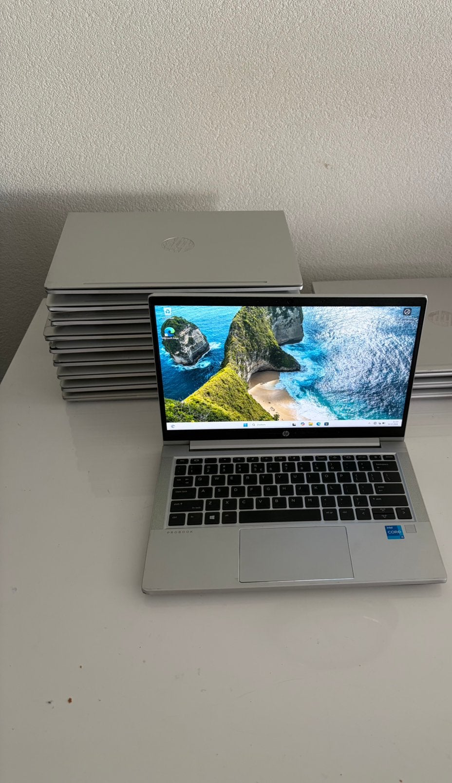Partij 10x HP Laptops 10e & 11e Gen Core i5 -8GB-128-256 SSD, Ophalen, Hp, Qwerty, 8 GB