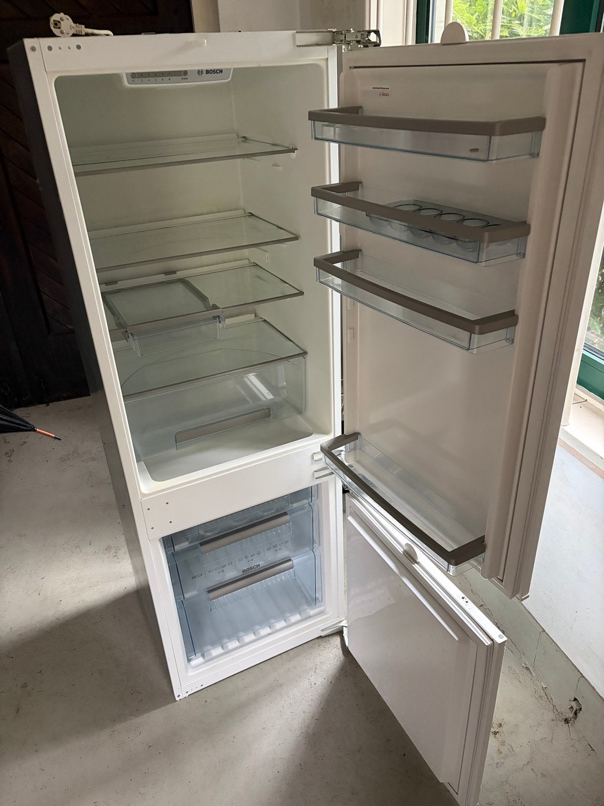 Bosch Inbouw Koelvriescombinatie - 177,2 cm hoog, Ophalen, Gebruikt, 200 liter of meer, 160 cm of meer