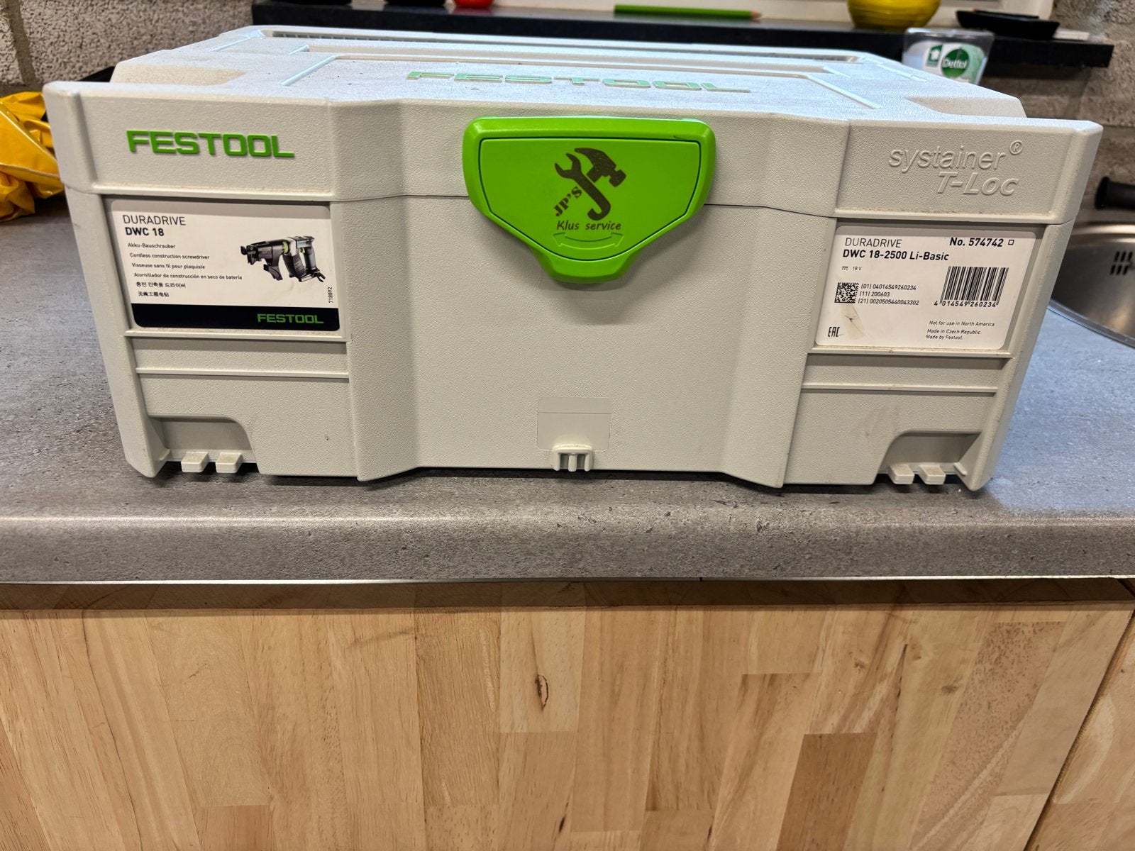Festool DWC 18-2500 Li-Basic Schroefmachine in Systainer, Doe-het-zelf en Verbouw, Gereedschap | Boormachines, Ophalen of Verzenden