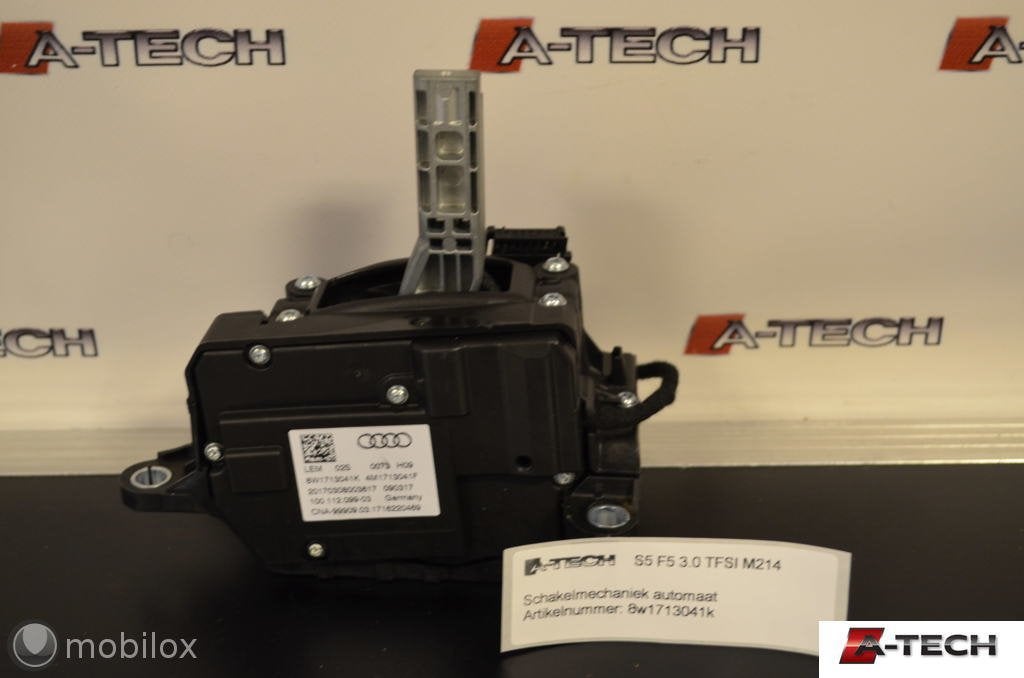 Schakelmechaniek Audi A4 B9 A5 F5 ('17-'18) 8w1713041k M214, Audi, Gebruikt, Audi, Ophalen of Verzenden