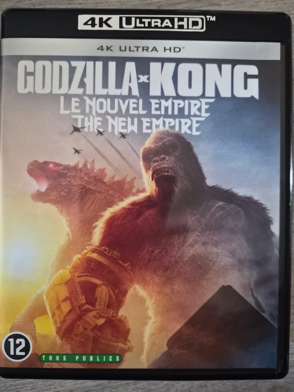 Godzilla x Kong: The New Empire 4K Ultra HD Blu-ray, Cd's en Dvd's, Blu-ray, Film, Science Fiction en Fantasy, 4K Ultra HD Blu-ray