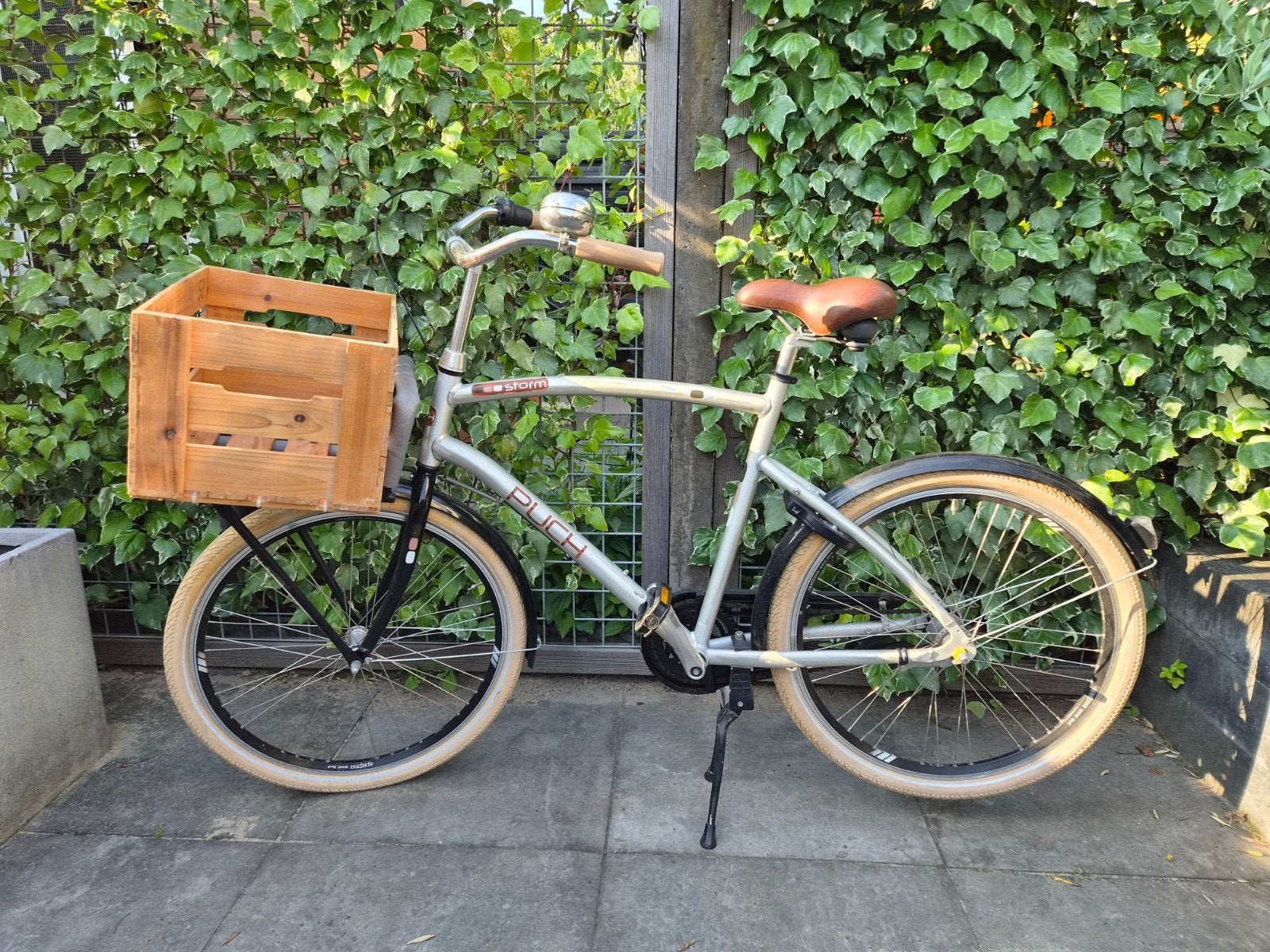 Puch Storm Transportfiets Zilver - 26 inch, Ophalen, Gebruikt