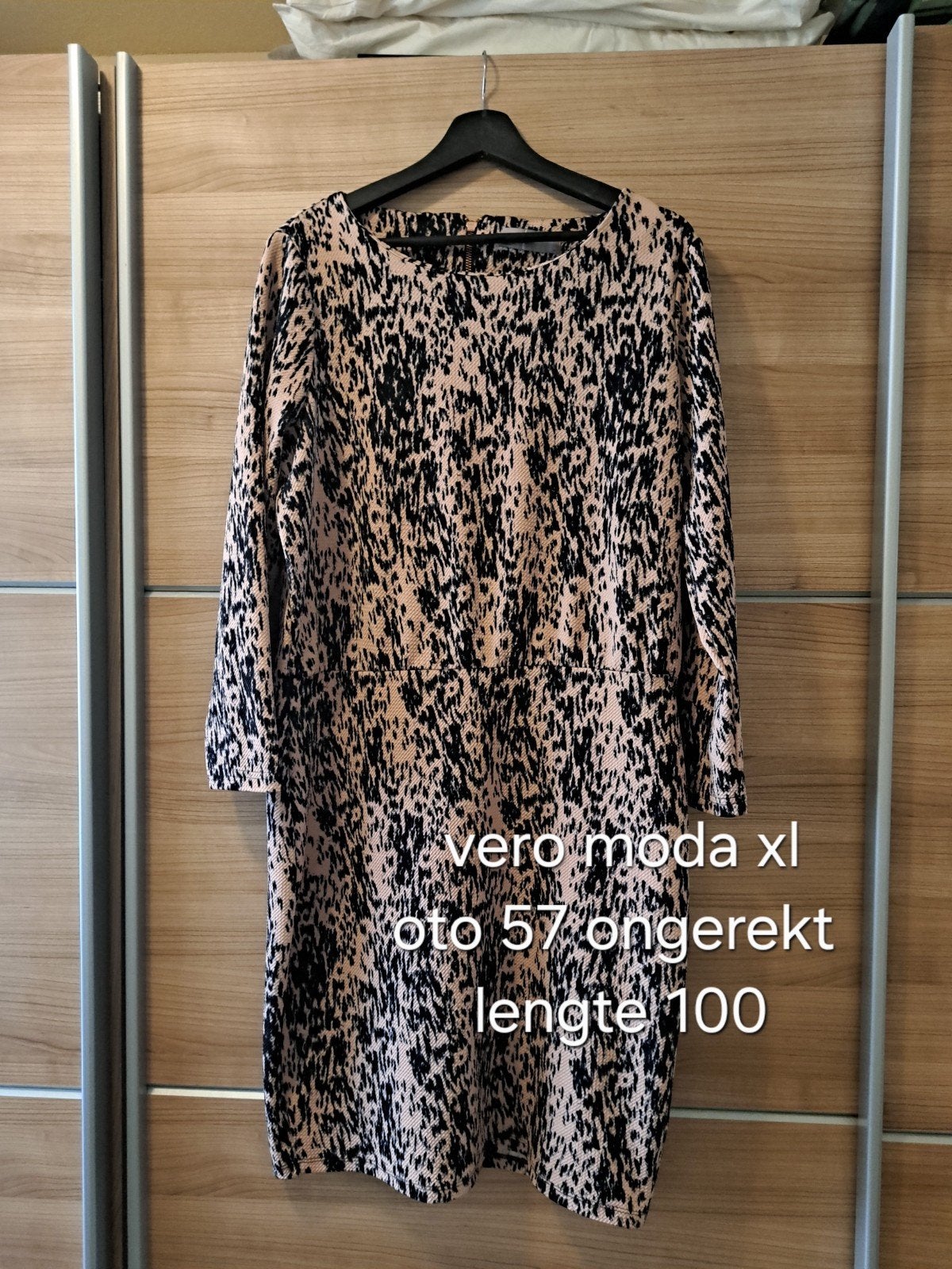 heel mooi jurkje voor het najaar! maat xl vero moda, Meerkleurig, Vero Moda, Maat 46/48 (XL) of groter, Ophalen of Verzenden