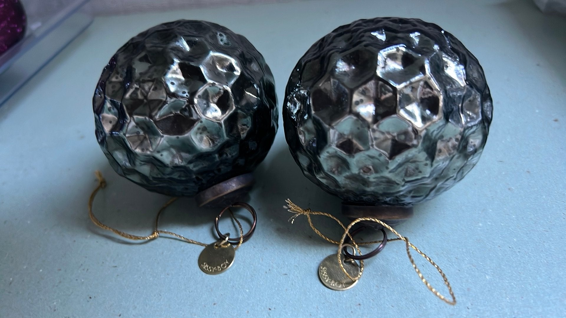 2 st SISSY BOY KERSTBALLEN, Ophalen of Verzenden, Zo goed als nieuw