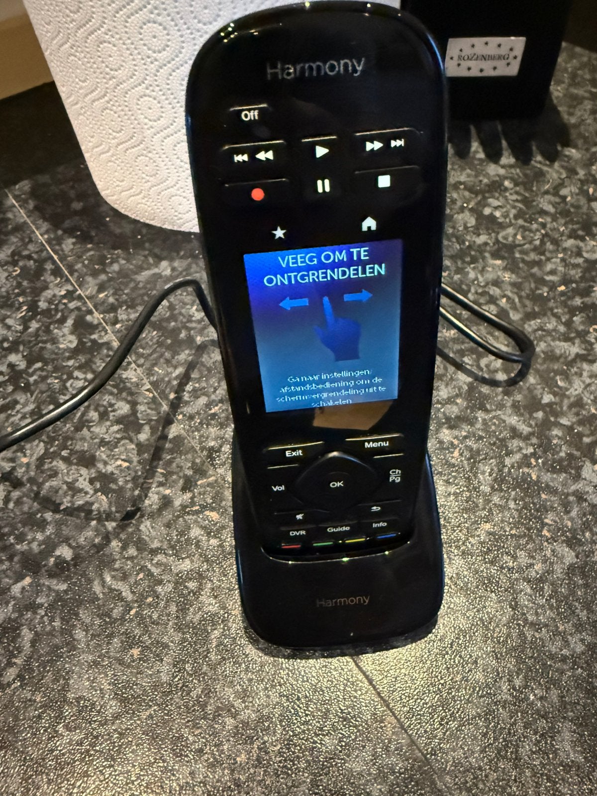 Logitech harmony ultimate + hub universele afstandsbed., Game console, Gebruikt, Universeel, Ophalen of Verzenden