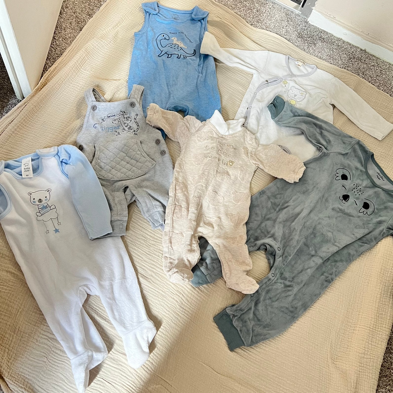 Boxpakjes baby - newborn tot maat 74/80, Ophalen, Zo goed als nieuw, Overige maten