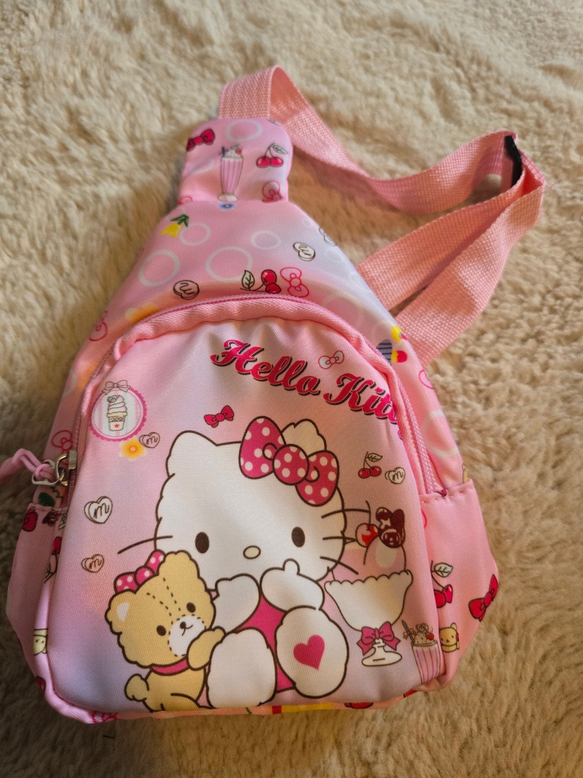 Hello Kitty Crossbody Tas - Splinternieuw!, Ophalen of Verzenden, Nieuw, Roze, Schoudertasje