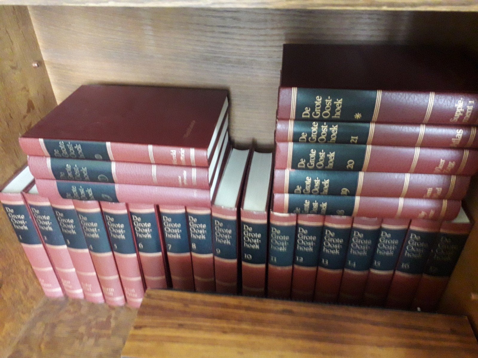 De Grote Oosthoek Encyclopedie - 25 delen  -1980, Complete serie, Algemeen, Diverse Auteurs, Ophalen
