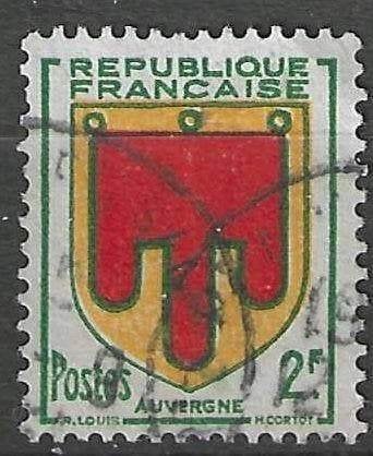 Frankrijk 1949 - Yvert 837 - Provinciewapens  (ST), Verzenden, Gestempeld