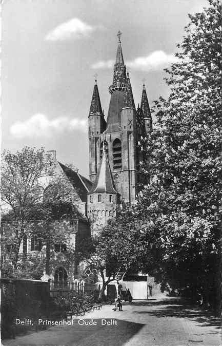 301-220-023 Delft Prinsenhof, Verzenden, Voor 1920, Zuid-Holland