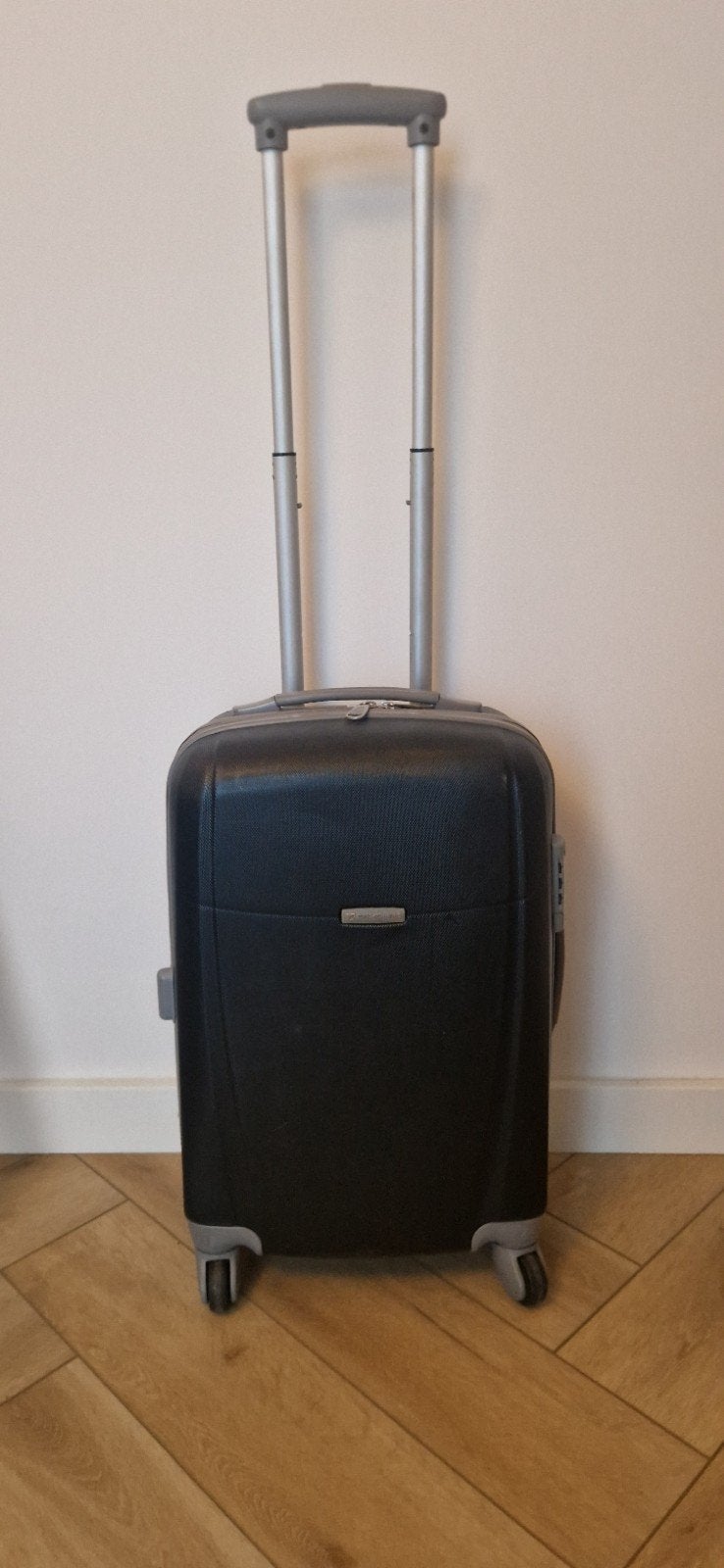 Saxoline koffer - Goede staat, handvat wiebelt, Sieraden, Tassen en Uiterlijk, Koffers, Ophalen, Wieltjes, Gebruikt, 50 tot 60 cm