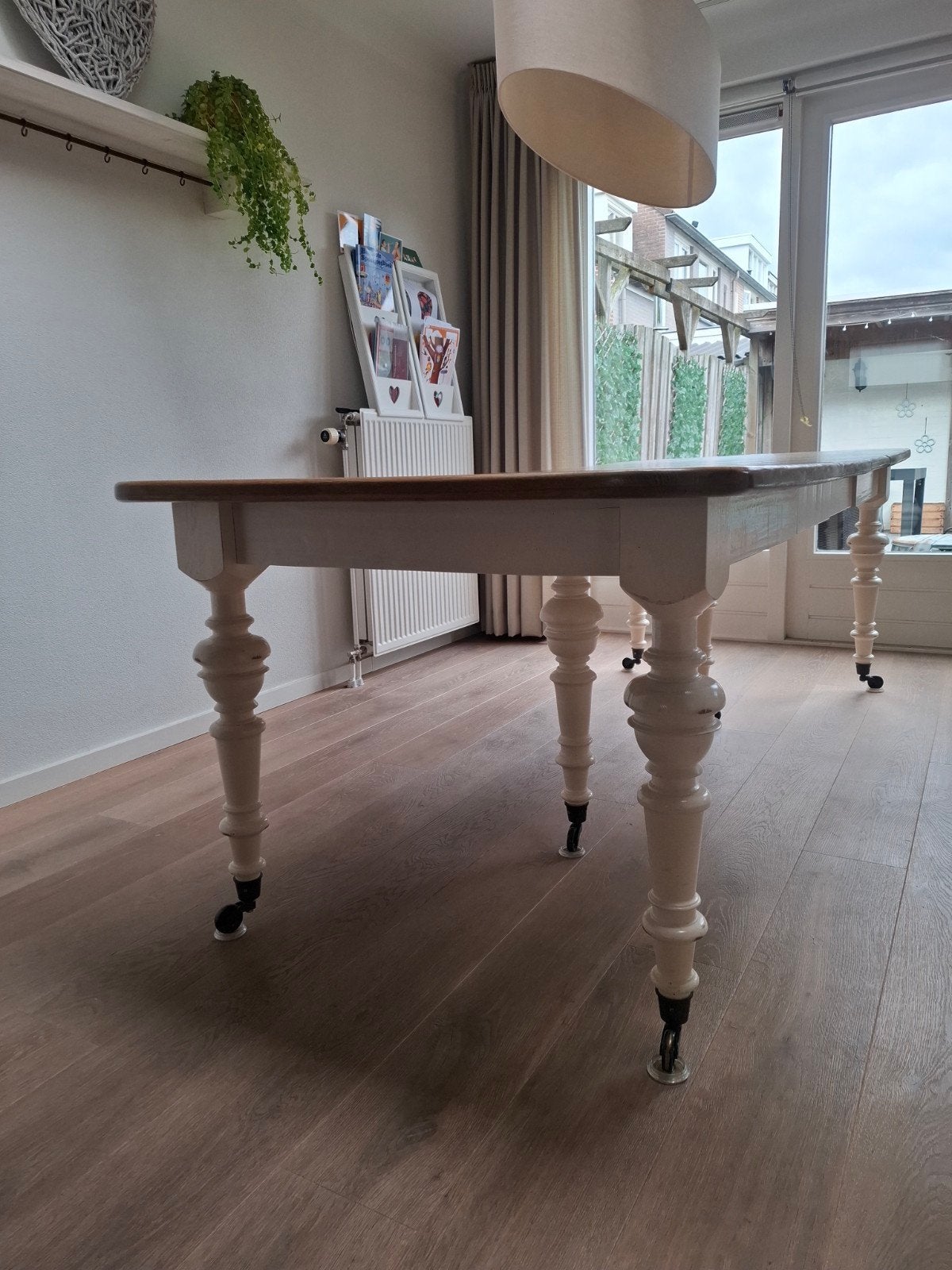 Rofra Home uitschuifbare eettafel 160/200/240x98 cm, Ophalen, Gebruikt, 200 cm of meer, 50 tot 100 cm
