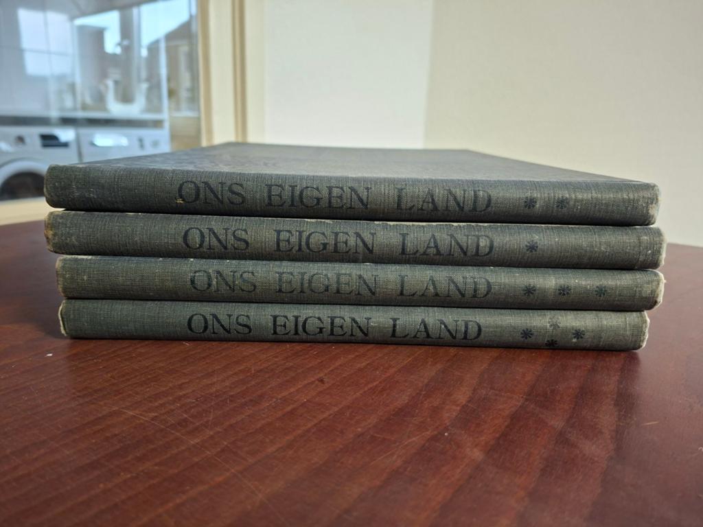 Ons Eigen Land - ANWB Jubileumuitgave 1908 (4 delen), Boeken, Ophalen, 20e eeuw of later, Gelezen, Haspels,  Rutten, Feith, Netscher, Meijer