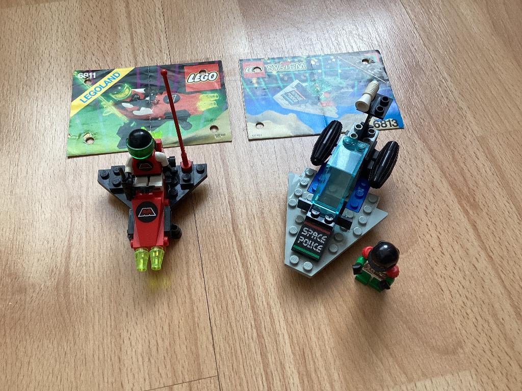 Lego 6811 en 6813 ruimtevaart, Kinderen en Baby's, Speelgoed | Duplo en Lego, Ophalen of Verzenden, Gebruikt, Lego
