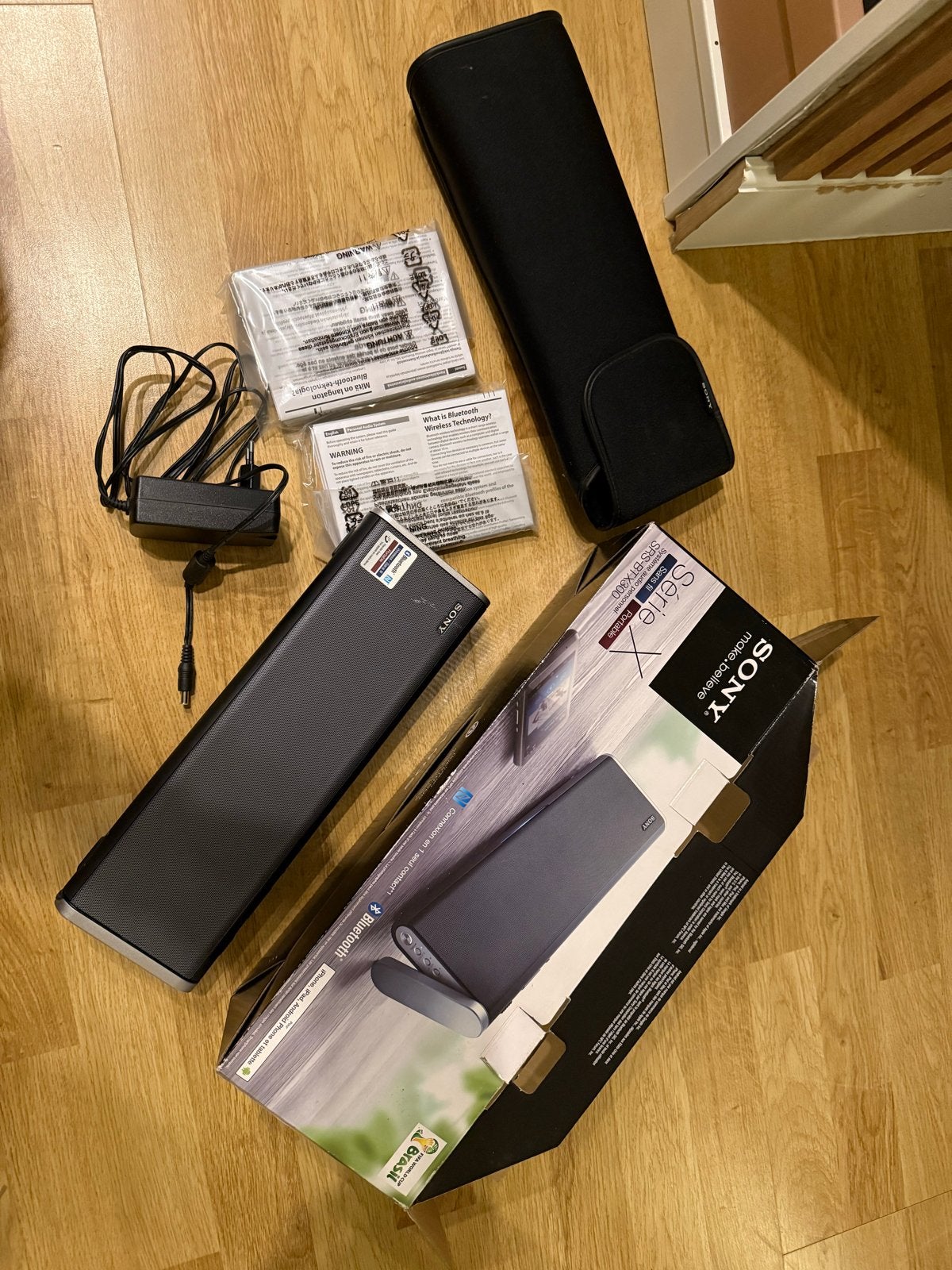 Sony SRS-BTX300 Draagbare Bluetooth Speaker met NFC, Audio, Tv en Foto, Luidsprekers, Zo goed als nieuw, Draagbare speaker, Minder dan 60 watt