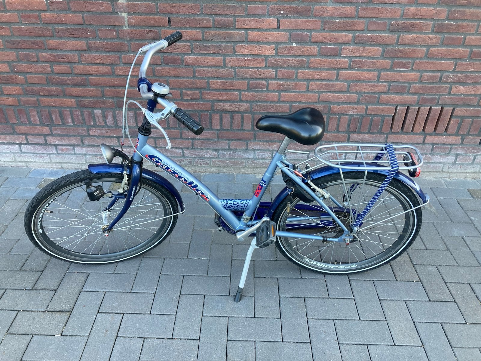 Gazelle Cheetah kinderfiets - 24 inch, Ophalen, Gebruikt, Terugtraprem, 20 inch of meer