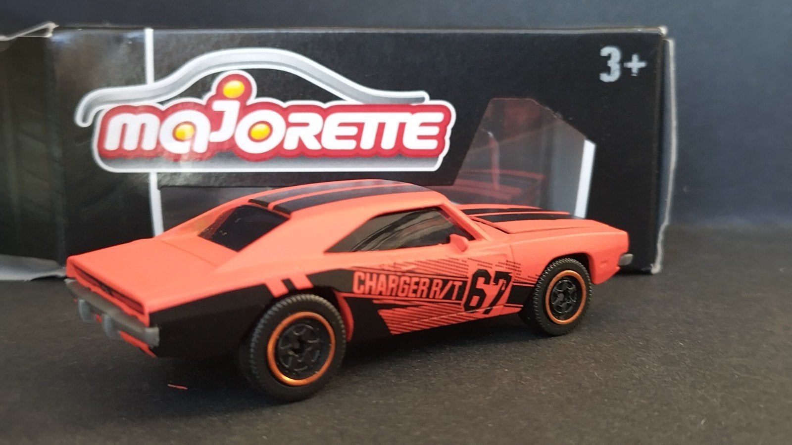 Dodge Charger 1:60 3inch Majorette Pol, Auto, Verzenden, ., Nieuw