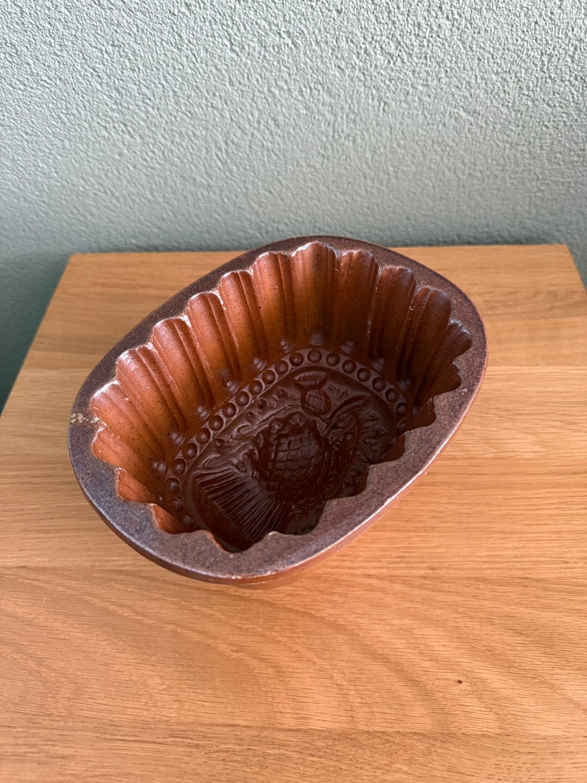 Antieke Puddingvorm / Vorm / Steengoed, Antiek en Kunst, Antiek | Schalen, Ophalen of Verzenden