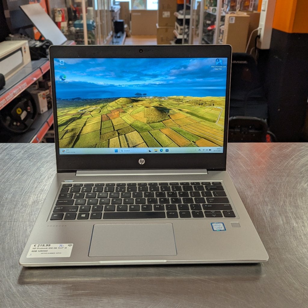 HP Probook 430 G6 13,3" i5 8GB 128SSD, HP, Zo goed als nieuw, Support@hp.com, 1501 Page Mill Road
Palo Alto, CA 94304
USA