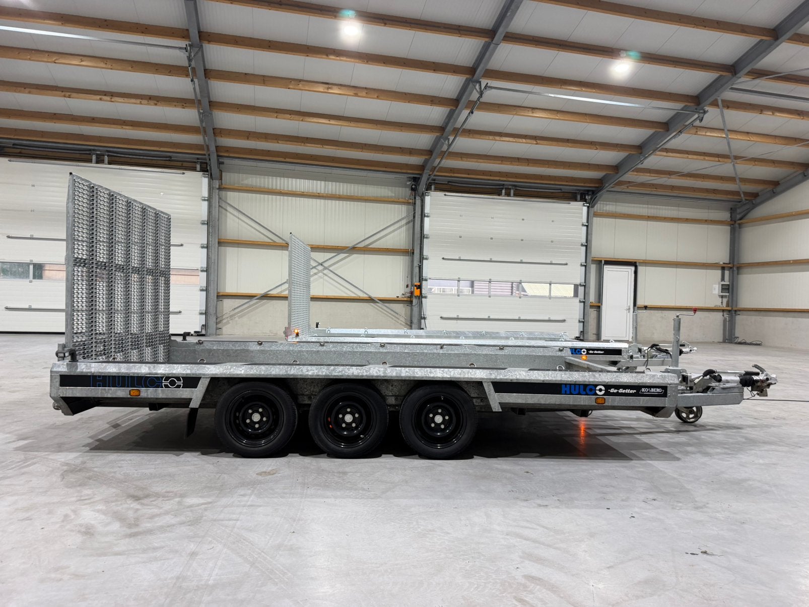 Hulco terrax 3 GO GETTER machinetransporter 3500 kg, Ophalen of Verzenden, Zo goed als nieuw