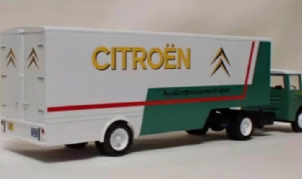 Citroen T55 Heuliez 1962-65 Service aanhangers IXO 1/43 # 6, Verzenden, Nieuw, Bus of Vrachtwagen, Overige merken