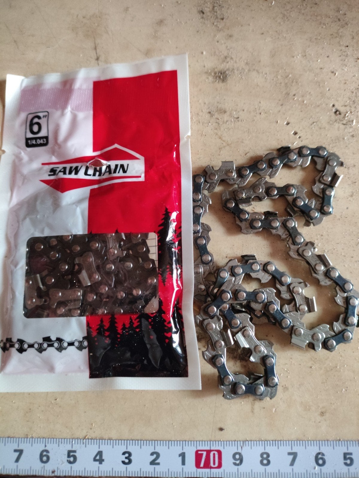 Ketting voor mini kettingzaag, Ophalen of Verzenden, Nieuw, Kettingzaag, Mini Chainsaw