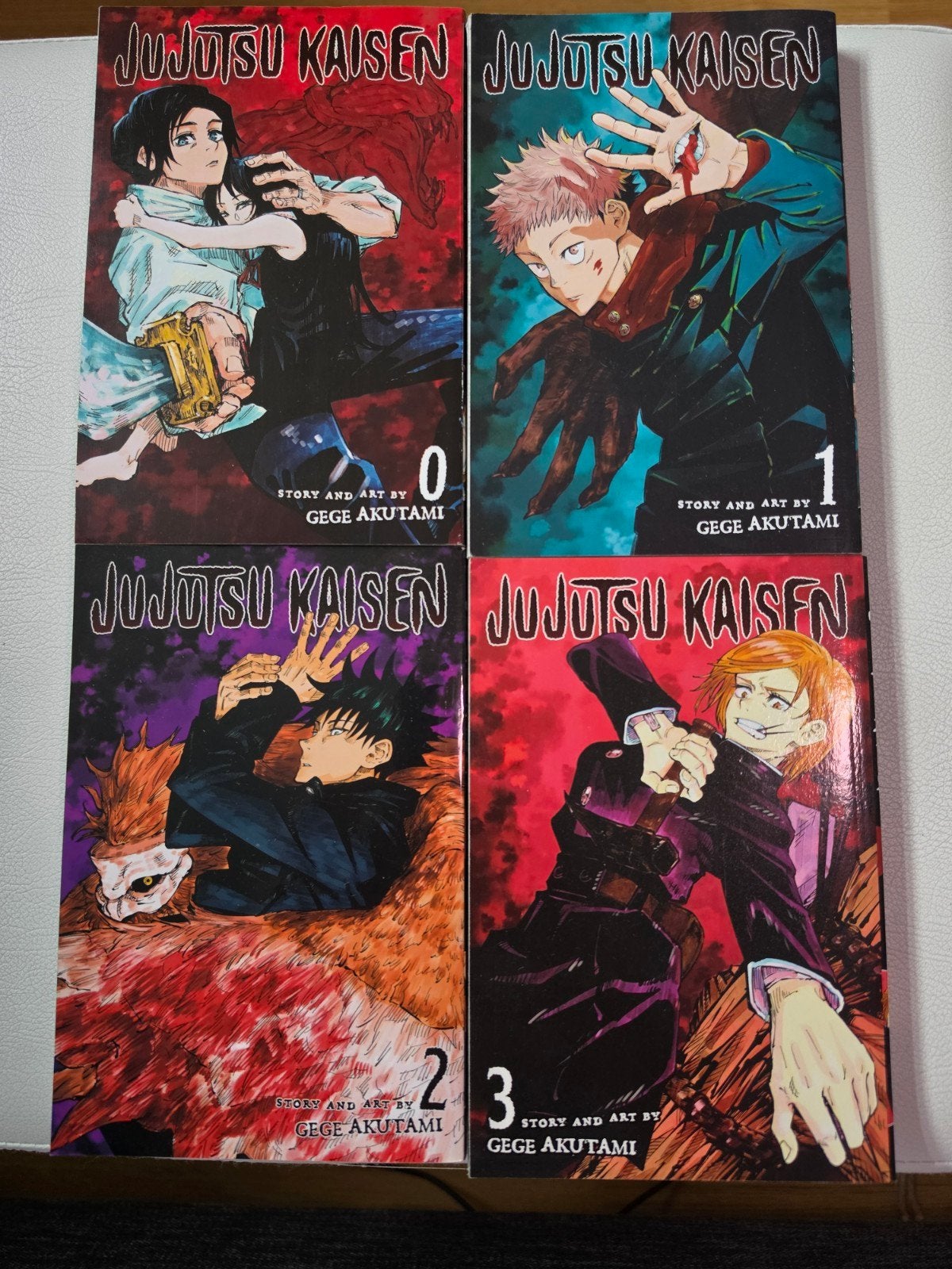 Jujutsu Kaisen vol 0 to 3 manga, Boeken, Meerdere stripboeken, Ophalen of Verzenden, Zo goed als nieuw