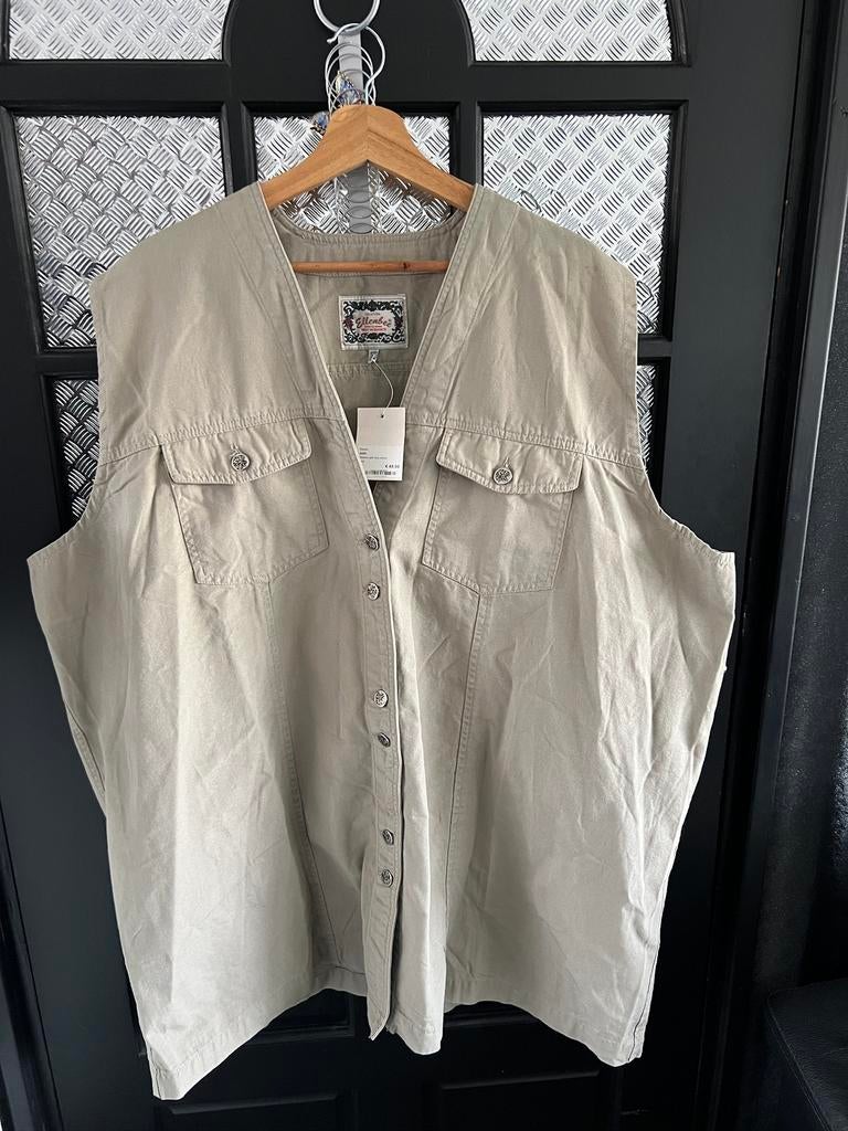 Nieuwe gilet Ellenbee, zandkeurig, Kleding | Dames, Grote Maten, Ophalen of Verzenden, Nieuw