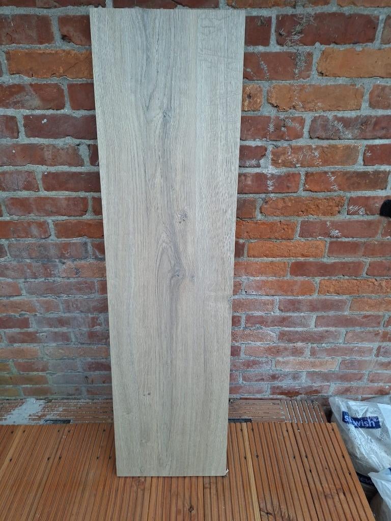 Meubelpaneel naturel eiken ABS 112x30 cm 18 mm, Doe-het-zelf en Verbouw, Platen en Panelen, Ophalen, Nieuw, Overige materialen