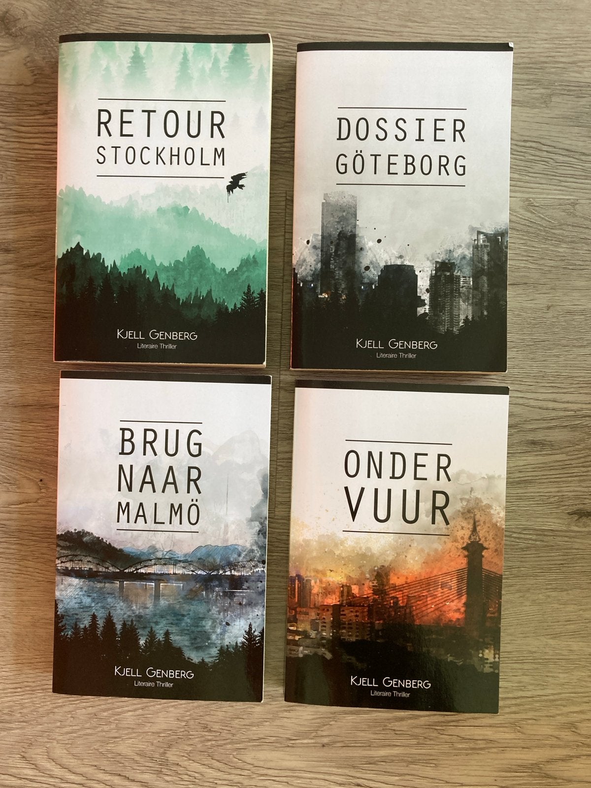 Kjell Genberg Literaire Thriller Boeken Set (4 stuks), Ophalen of Verzenden, Zo goed als nieuw, Europa overig