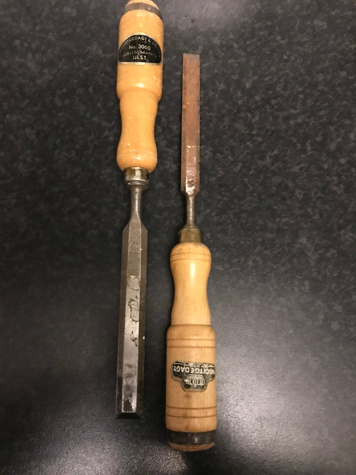 Nooitgedagt beitels 2 stuks igst !!!, Doe-het-zelf en Verbouw, Ophalen of Verzenden, Beitel
