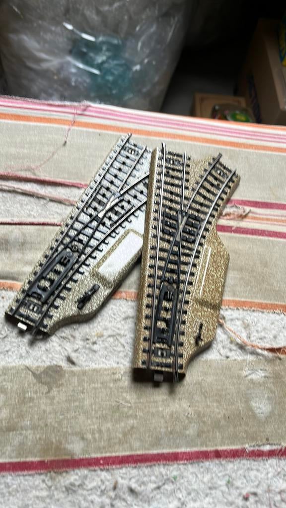 Te koop 2 losse wissels van marklin 5121,5123, Hobby en Vrije tijd, Modeltreinen | H0, Wisselstroom, Rails, Ophalen of Verzenden