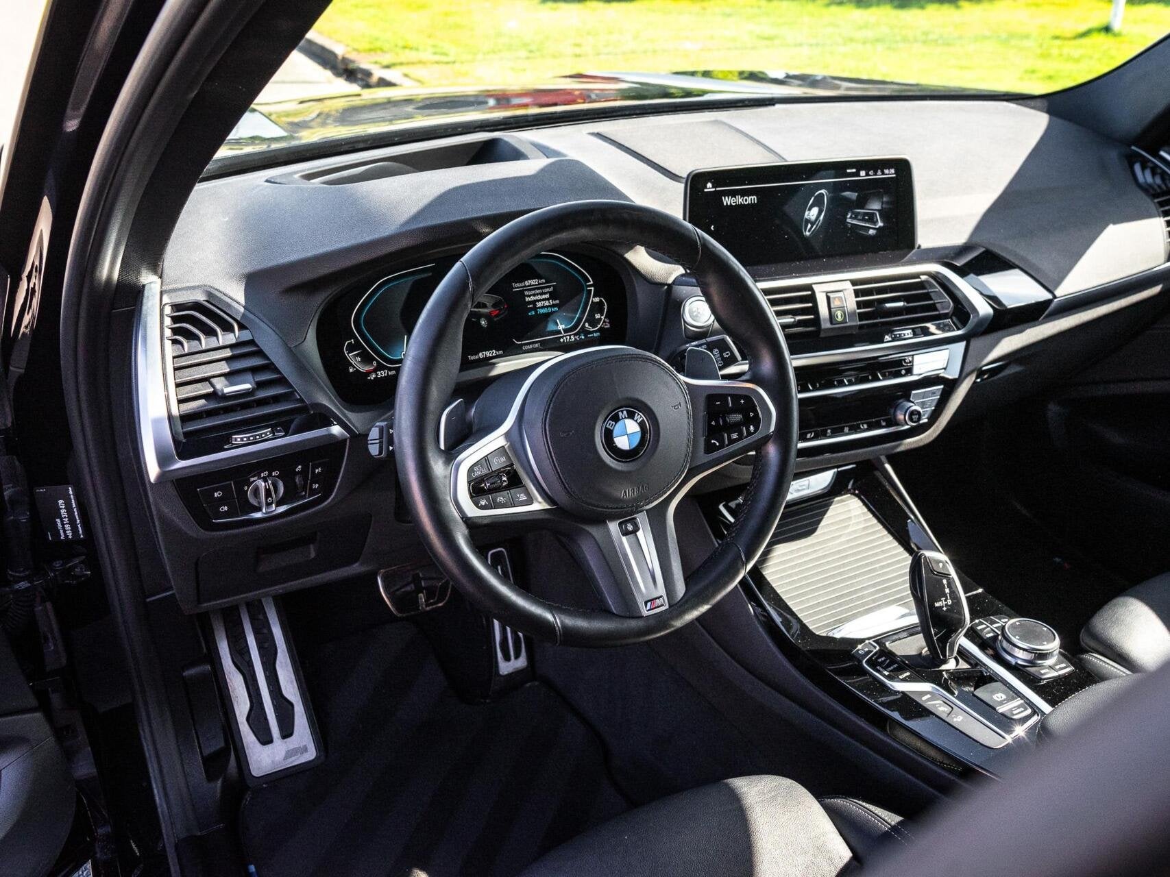 BMW X3 xDrive30e eDrive Edition|Panoramadak|H&K|Ambient air|, Auto's, BMW, Automaat, 1998 cc, Gebruikt, Zwart
